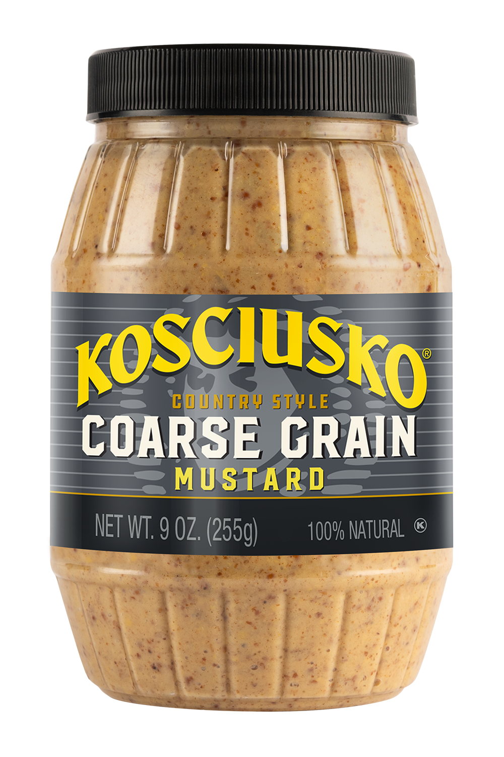 Kosciusko Coarse Ground Mustard bottle