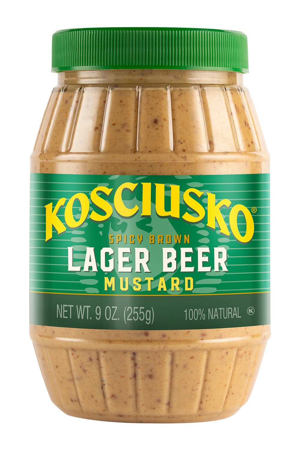 Kosciusko Lager Beer Mustard bottle