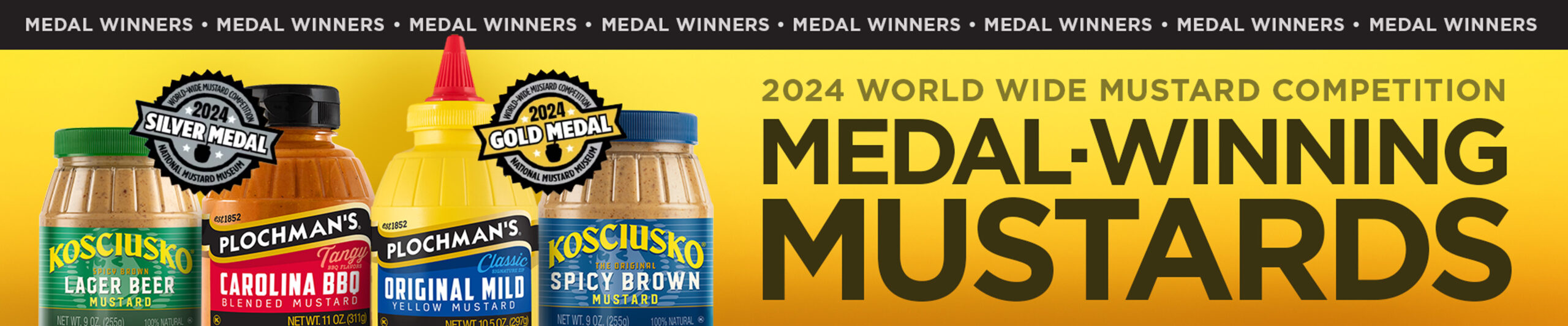 2024 medal winning mustards